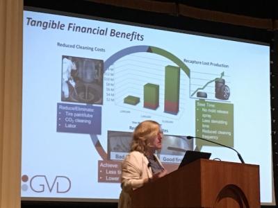Dr. Karen Gleason at 2018 STAMI Industry Partners Day
